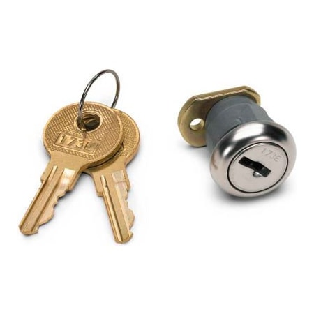 Hon HON Lock Core Replacement Kit for Vertical Files Chrome HONF24